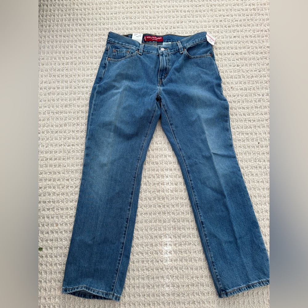 Levi's Women's Straight Leg Blue Jeans